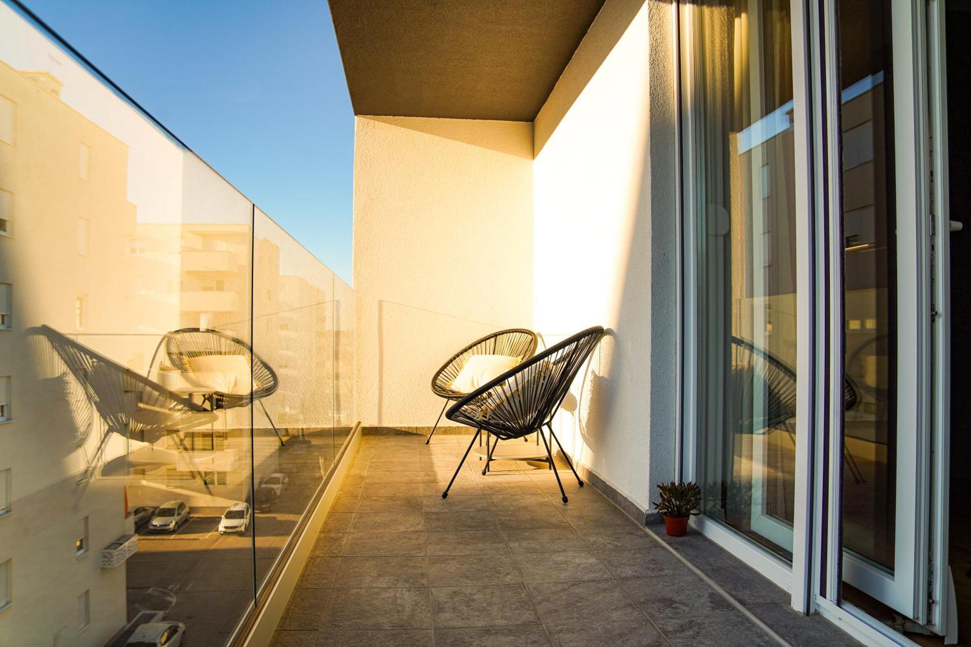 Appartement Stefani - Balcony & Free Private Garage Parking